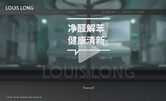 LOUIS LONG丨净醛解苯艺术涂料